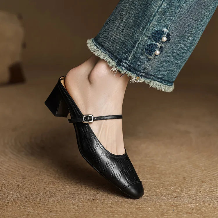 Berla | Genuine Leather Mules