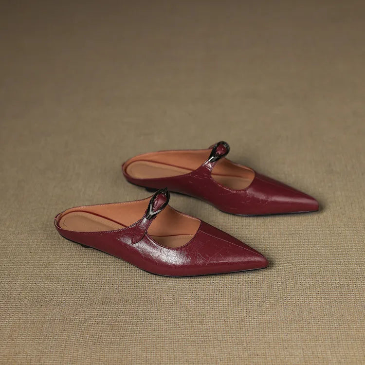 Alour | Genuine Leather Mules