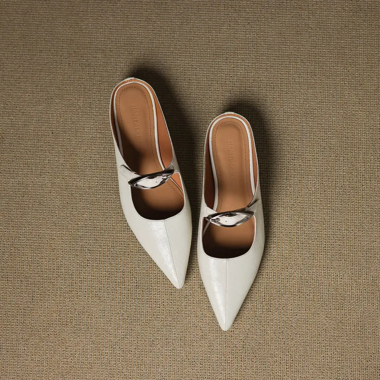 Alour | Genuine Leather Mules
