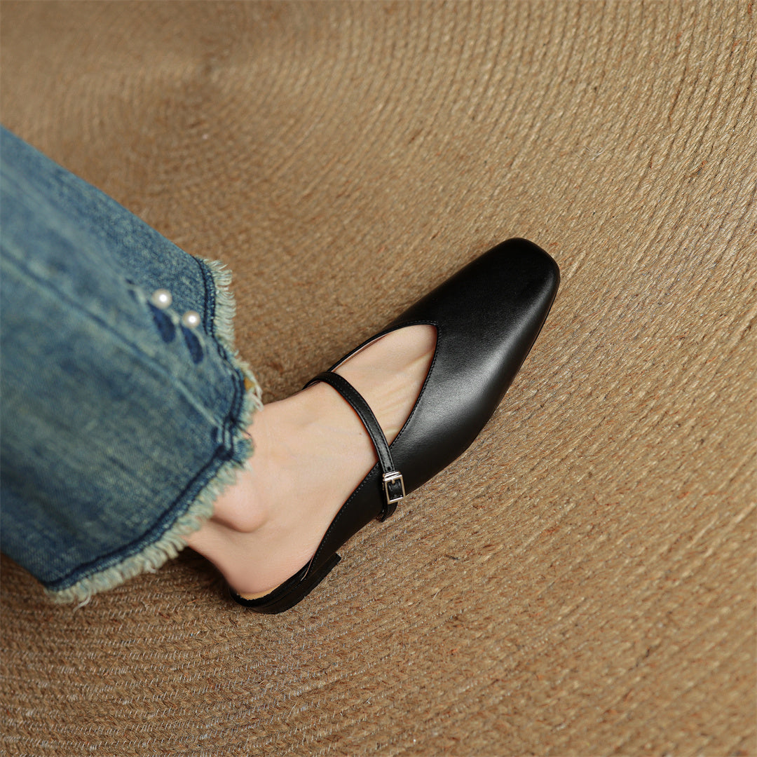 Miral | Genuine Leather Mules