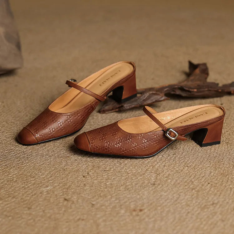 Berla | Genuine Leather Mules