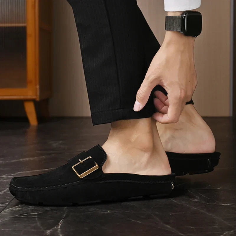 Zayden | Suede Mules
