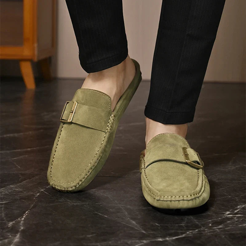 Zayden | Suede Mules