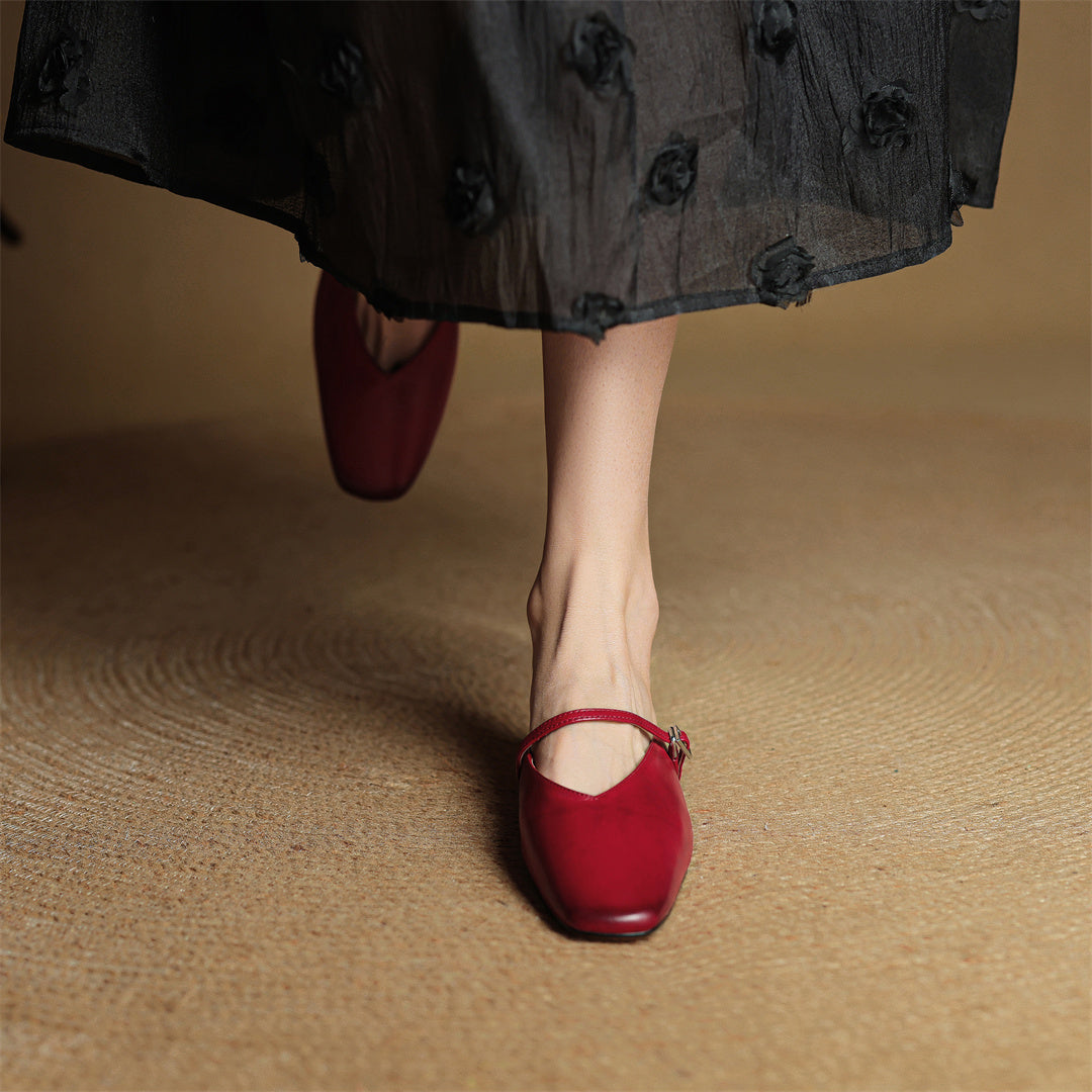 Miral | Genuine Leather Mules
