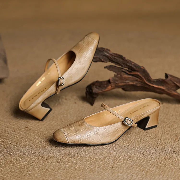 Berla | Genuine Leather Mules