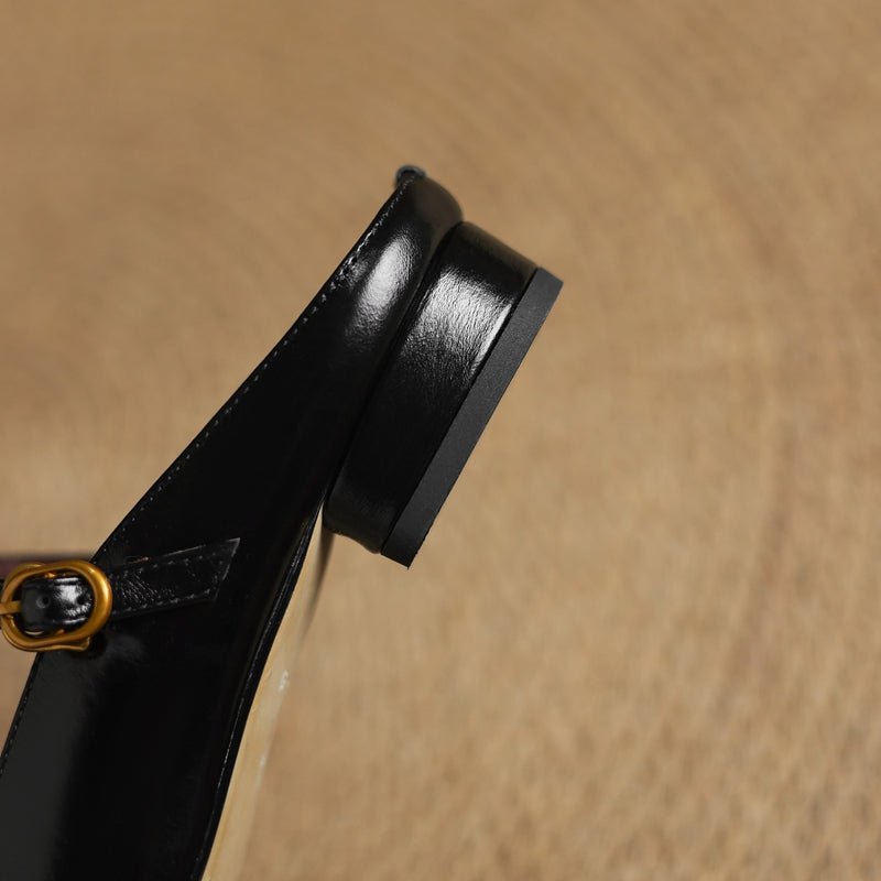 Elya | Genuine Leather Mules