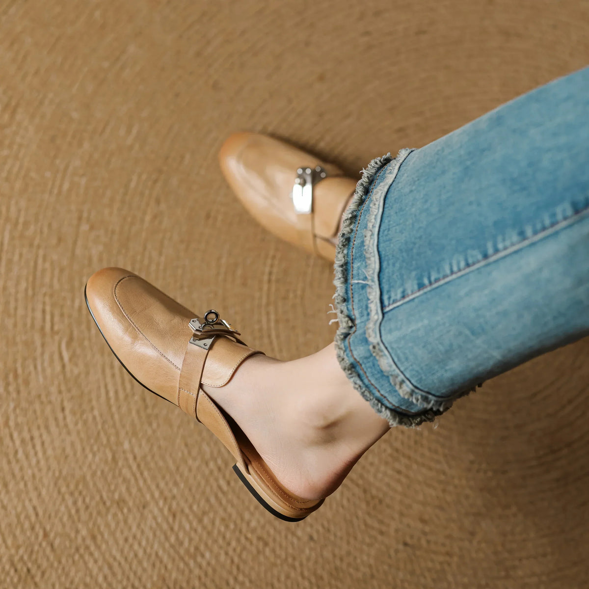 Carla | Genuine Leather Mules