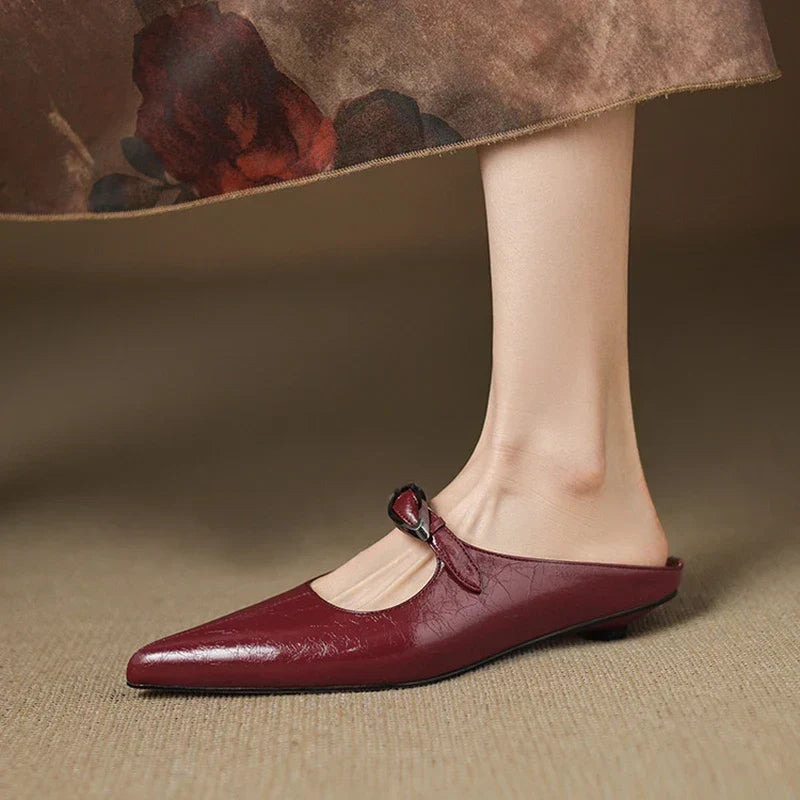 Alour | Genuine Leather Mules