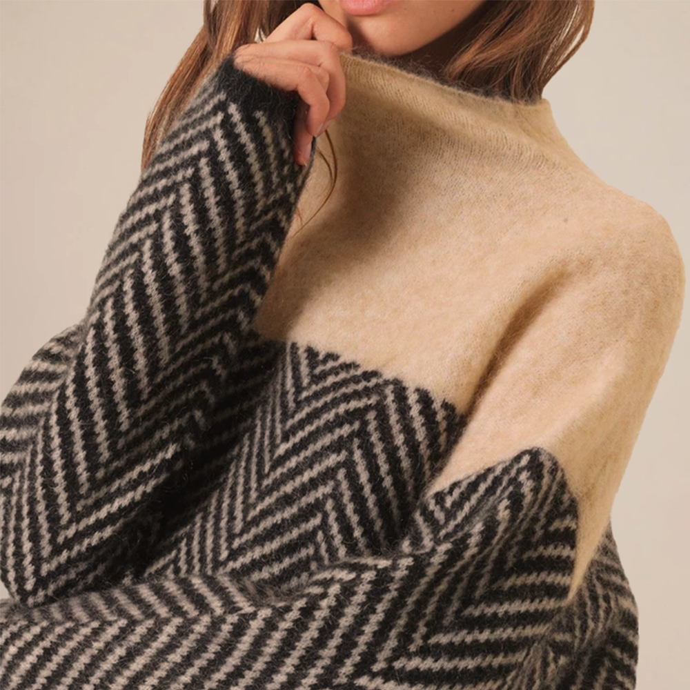Adelie | Fine Knit Turtleneck – Wells & Rose