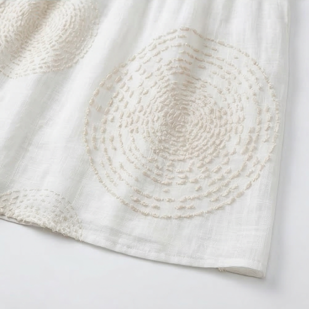 Casual Embroidered Dress for Women
