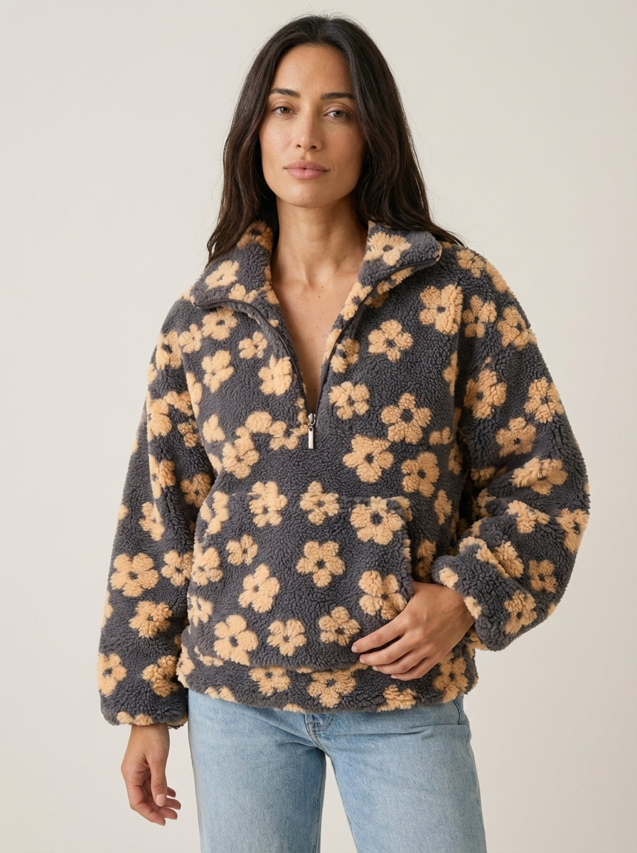 Daisy - Fleece Bloom Sweatshirt