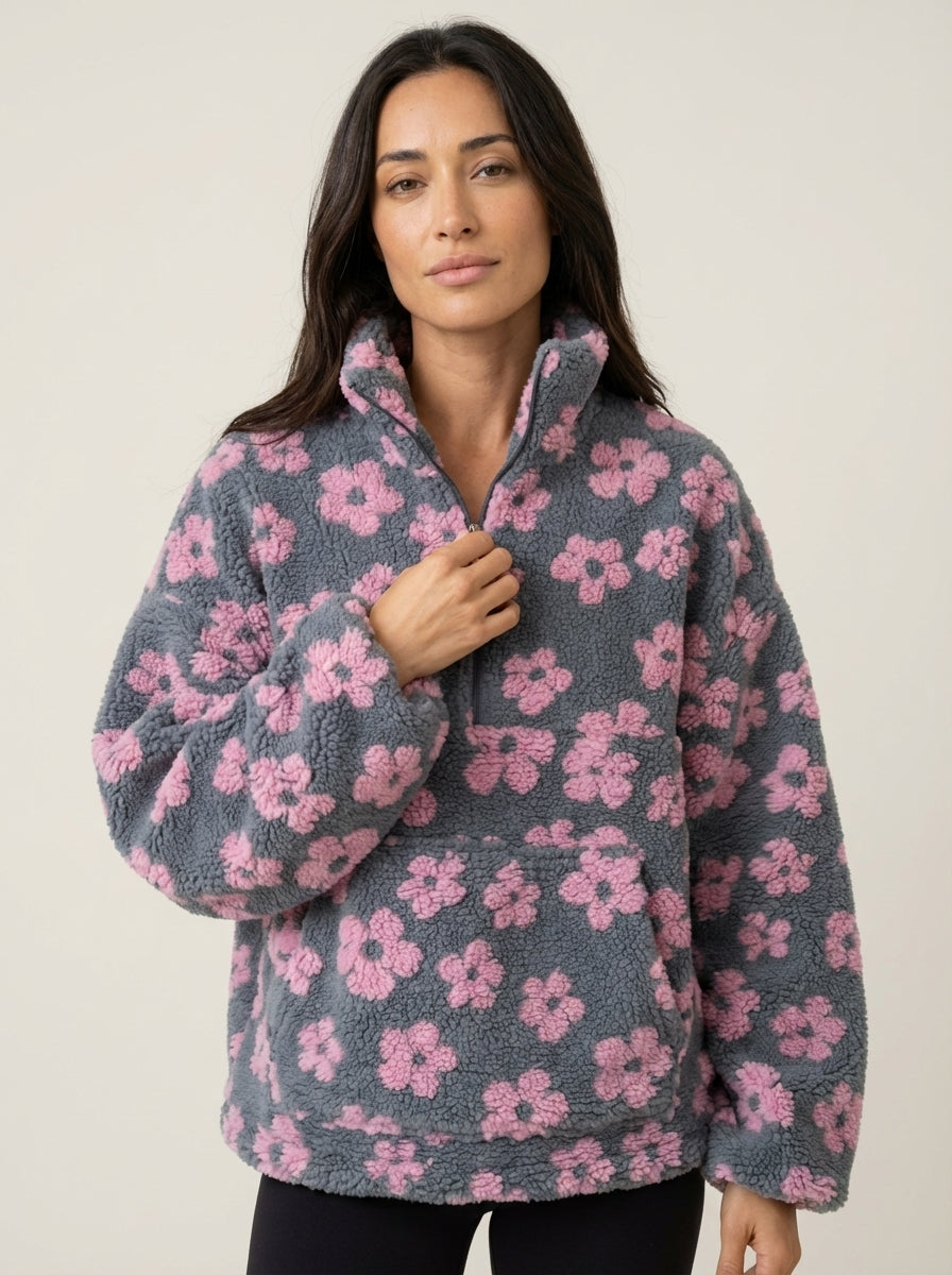 Daisy - Fleece Bloom Sweatshirt