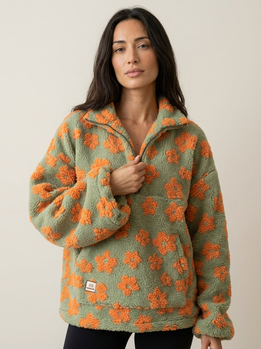 Daisy - Fleece Bloom Sweatshirt