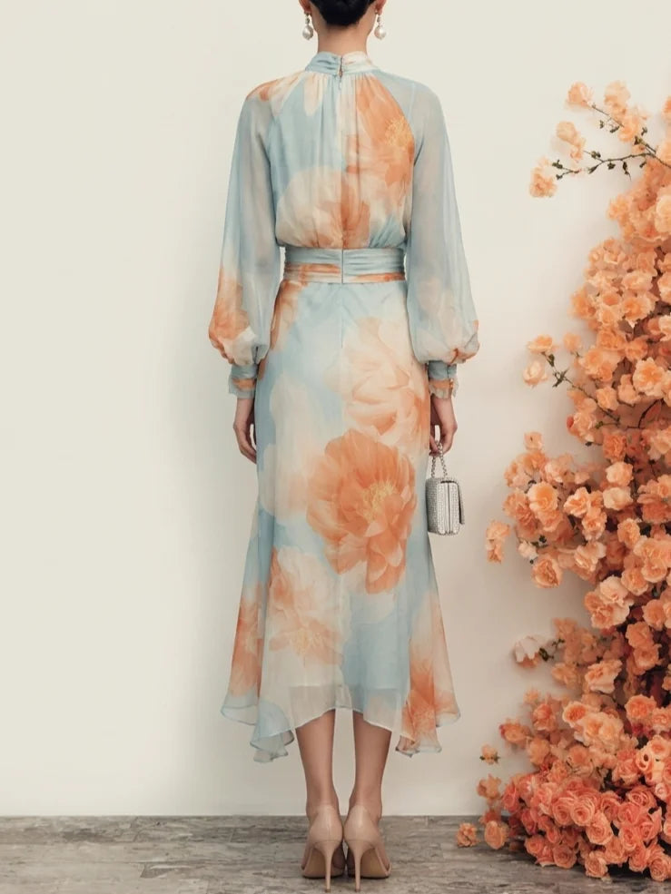 EMILIA | Floral Top and Skirt Set