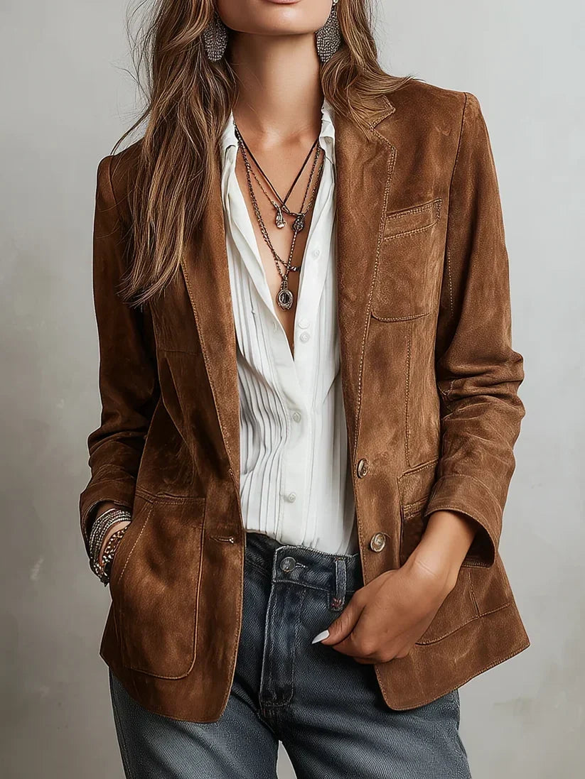Cristina | Brown Vintage Blazer