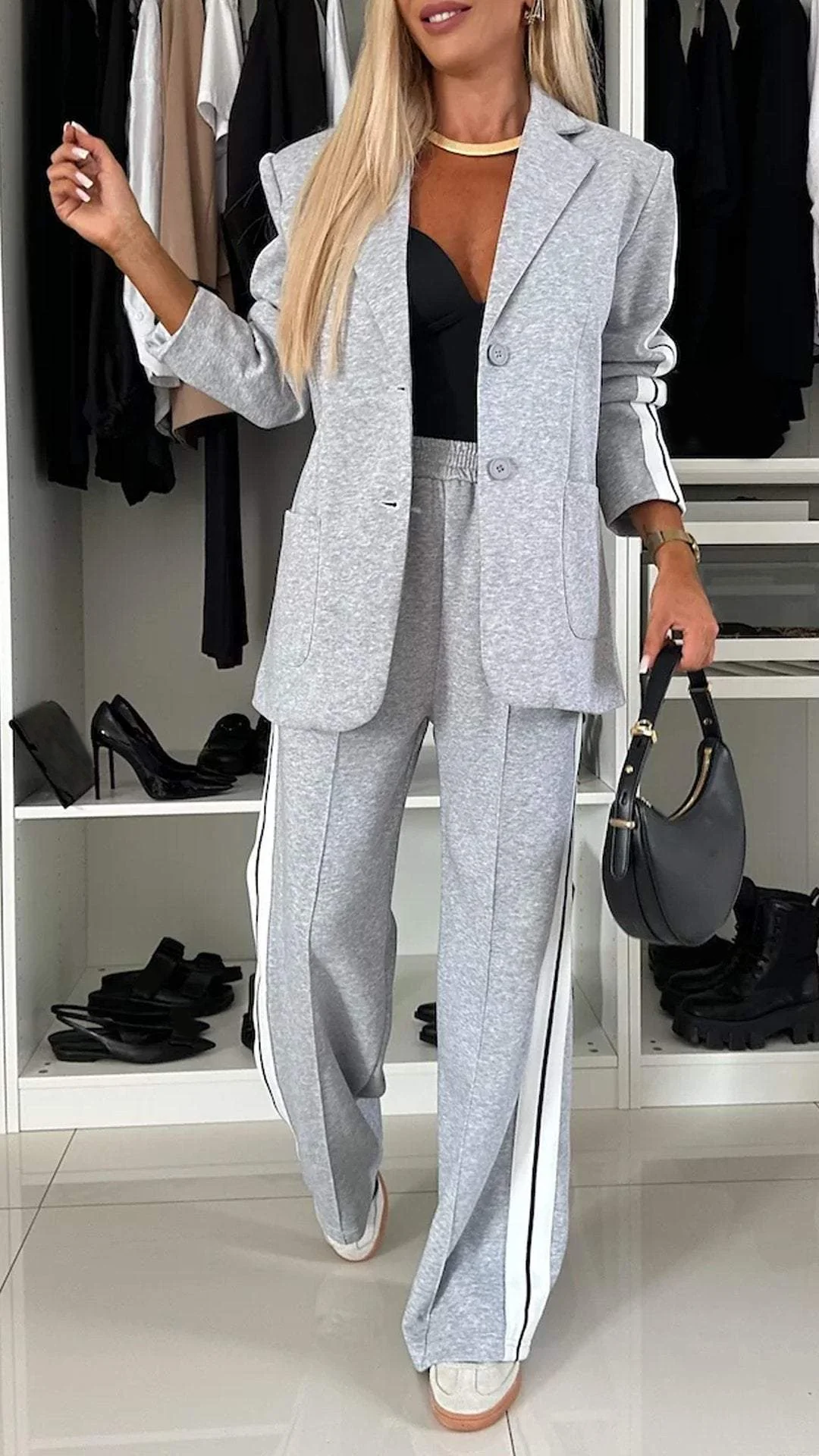 Alice | Two-Piece Office Suit – Wells & Rose