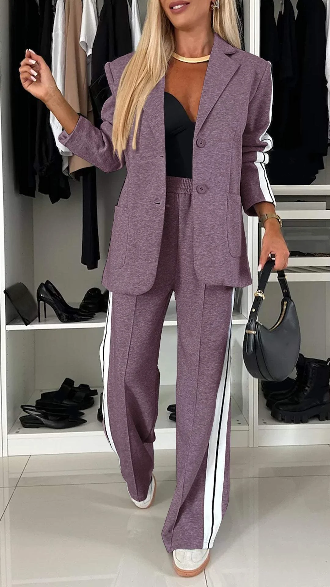Alice | Two-Piece Office Suit – Wells & Rose