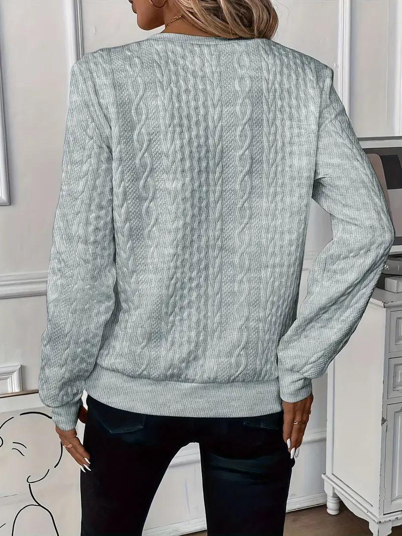 Amy | Zip Collar Sweater – Wells & Rose