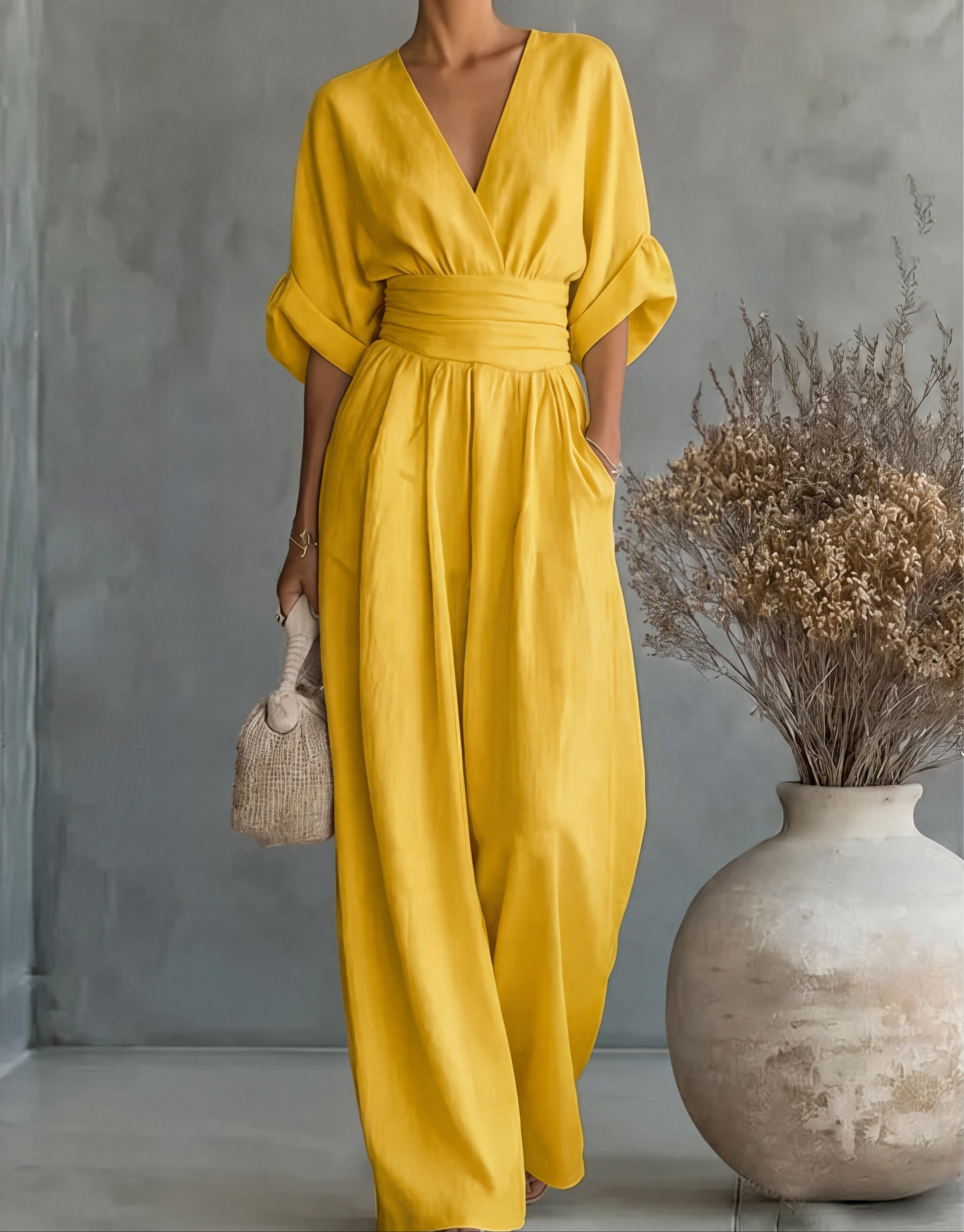 Chiara | Flowing Long Jumpsuit with Print