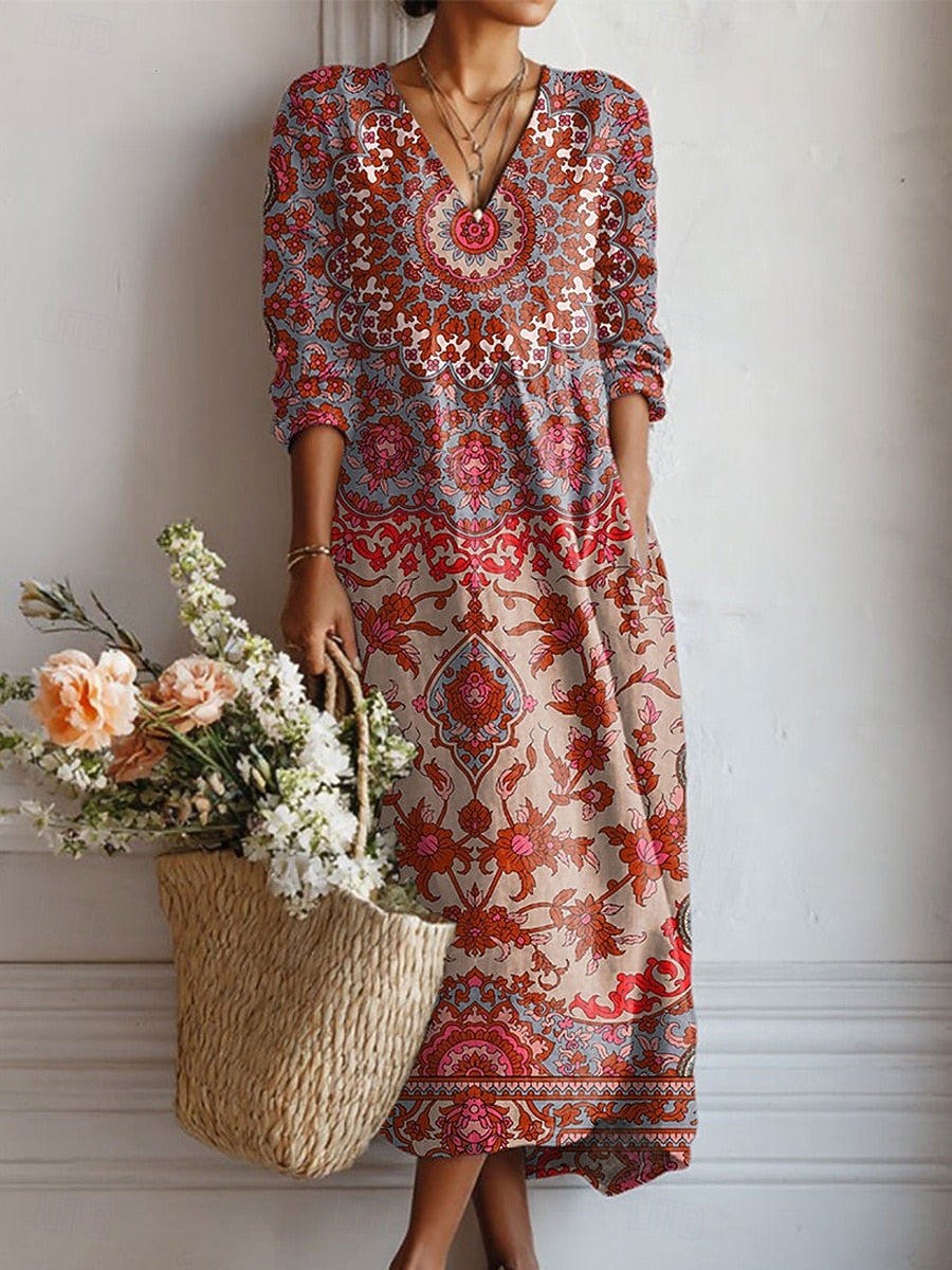 Bohemian Long Dress