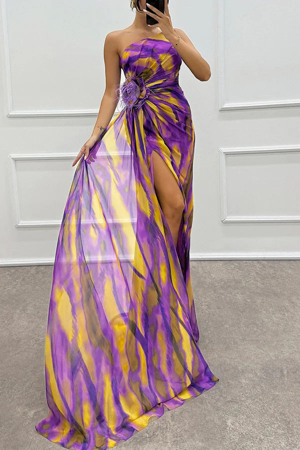 Ellis & Johnson™ | Vibrant Draped Dress