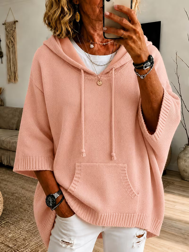 Emiliaâ„¢ | Casual Oversized Pocket Hooded Sweater
