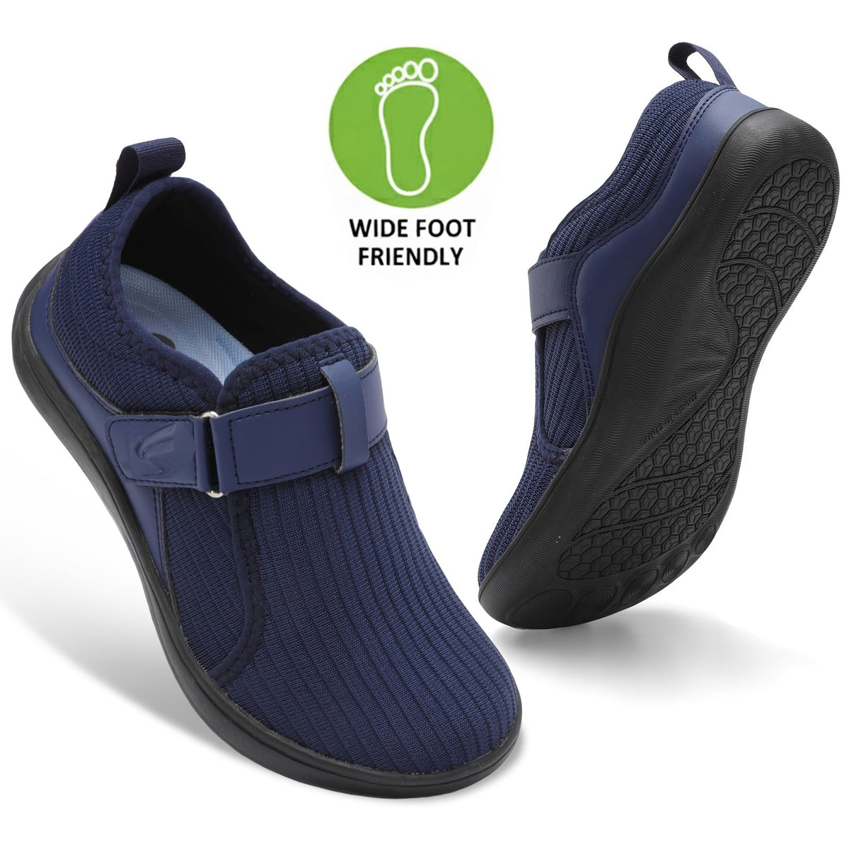 Anke – Adjustable Comfort Sneaker with Extra Wide Fit