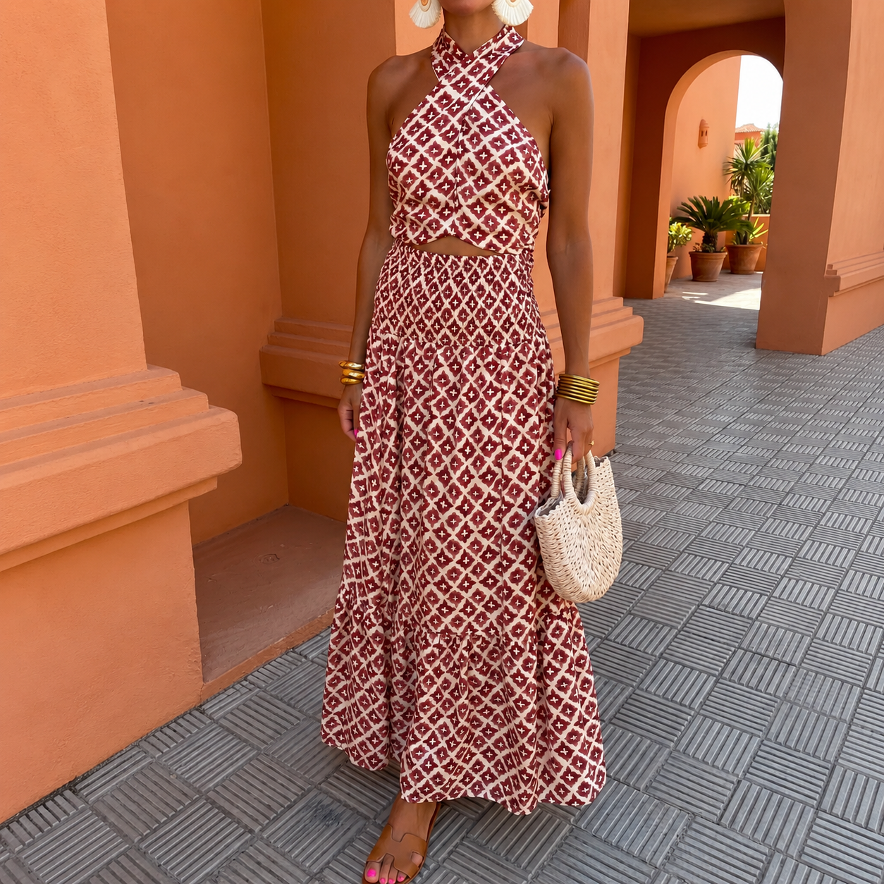 Elsa | Elegant Set with Off-Shoulder Design
