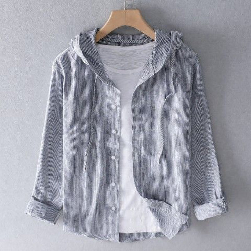 Nova | Lightweight Hooded Shirt – Wells & Rose