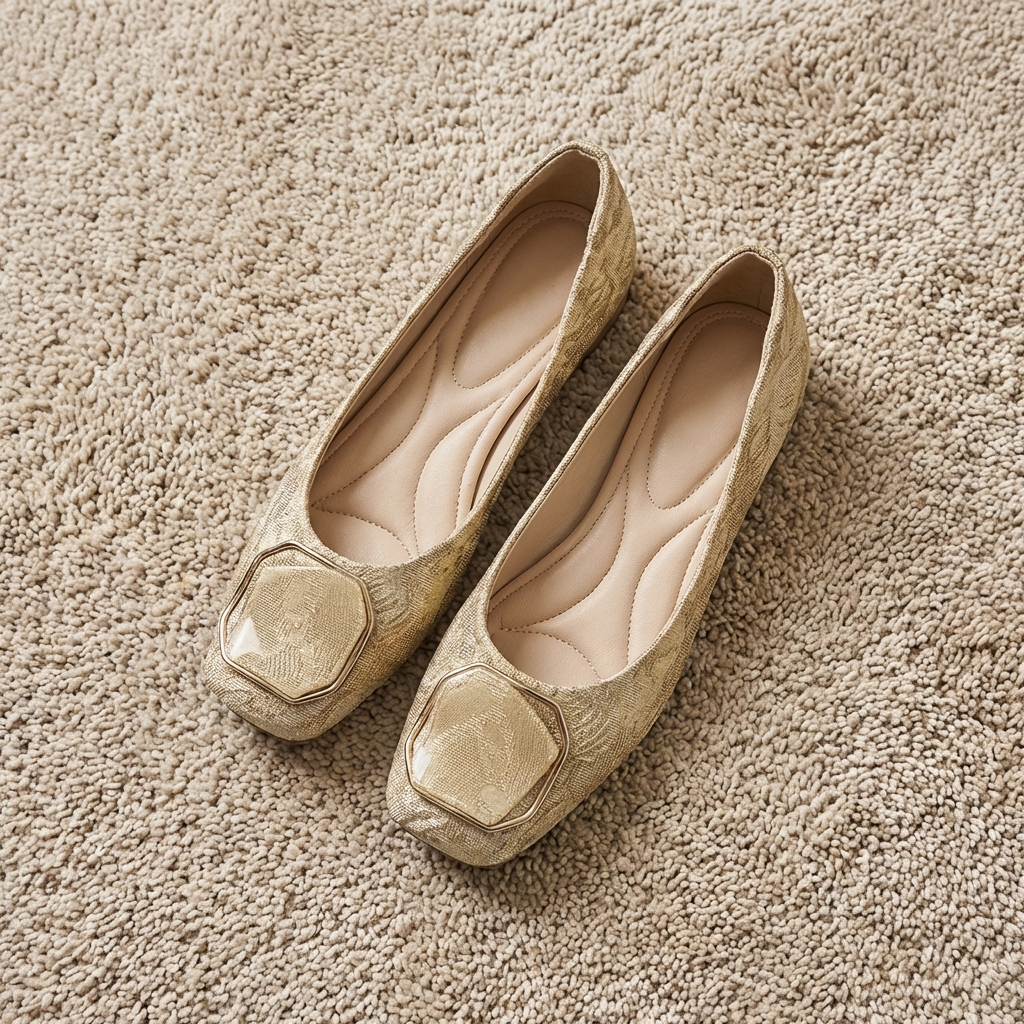 Liora Mesh Ballet Flats