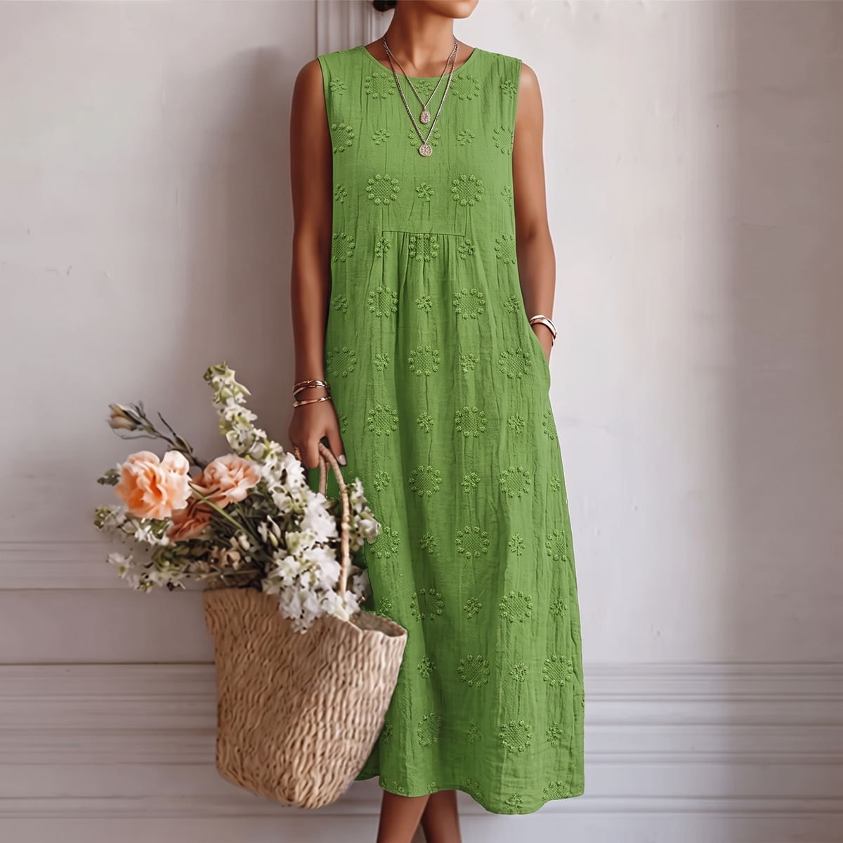Oliviaâ„¢ | Everyday Fresh Midi Dress