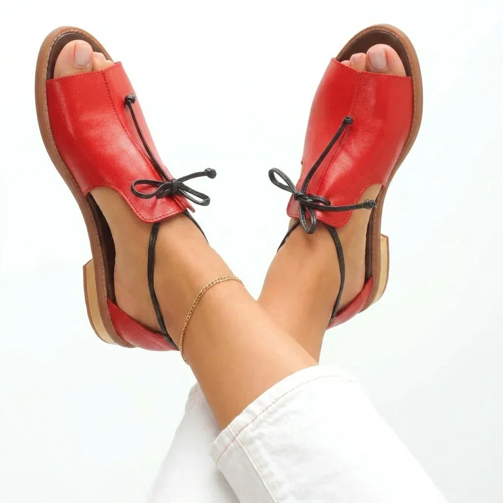 Julieta Sandals with Laces