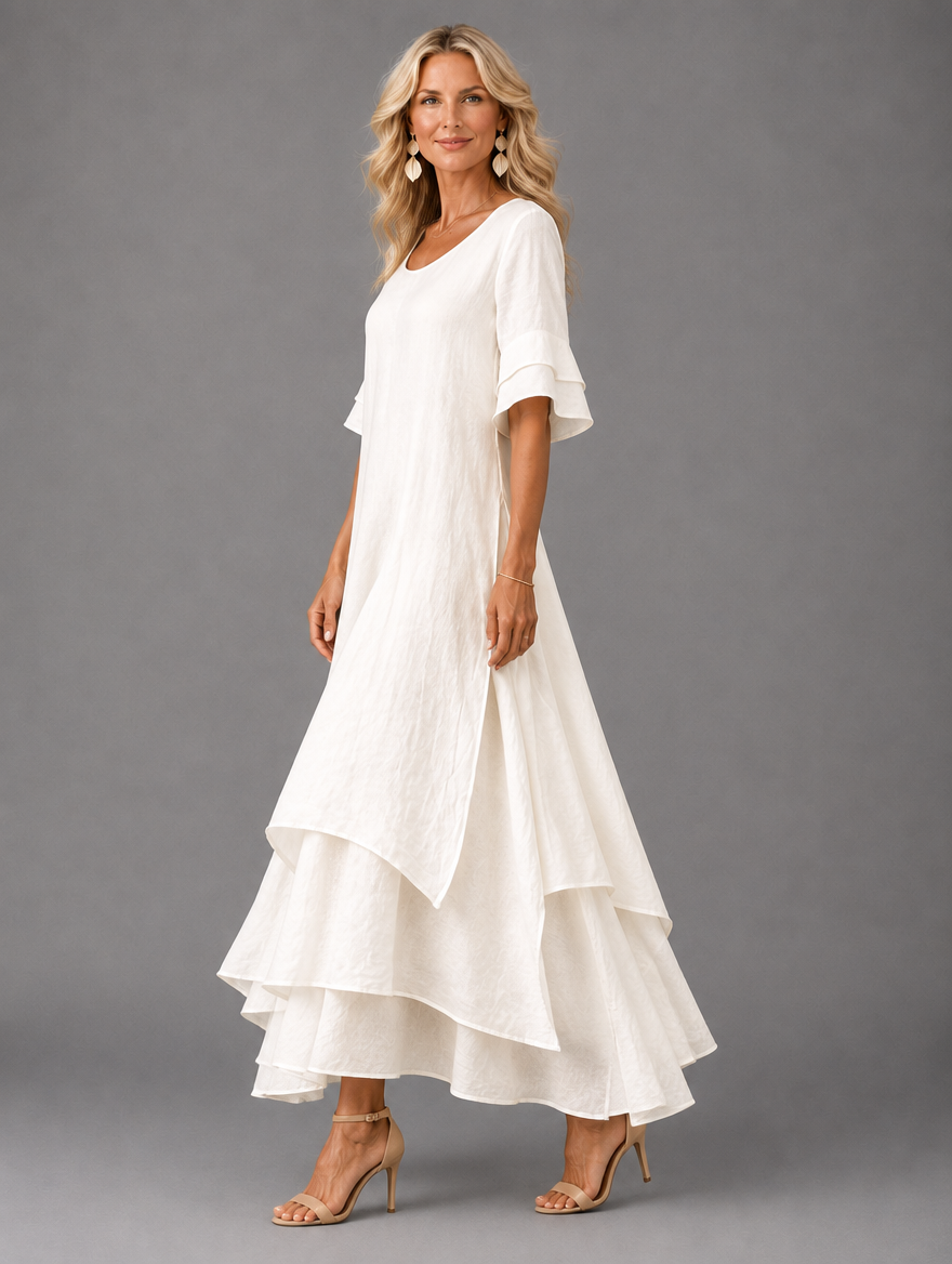 Liora™ | Flowing Grace Maxi Dress