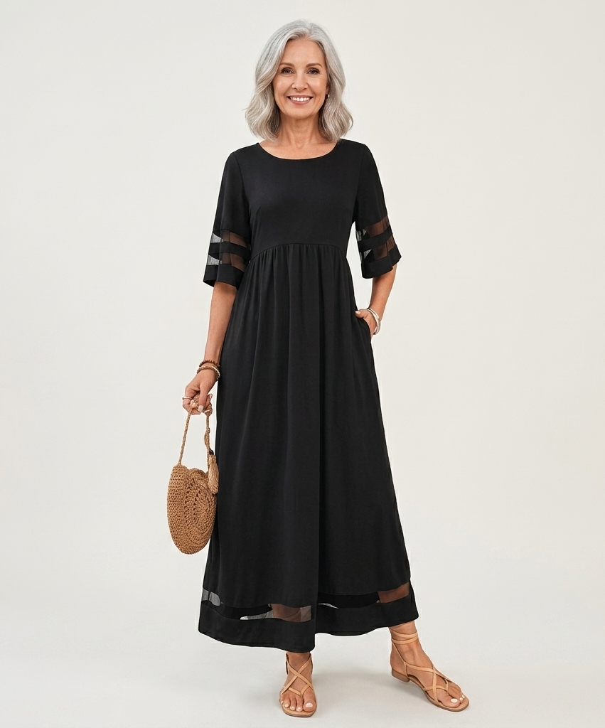 Aubreyâ„¢ | Flattering Tummy-Smoothing Midi Dress