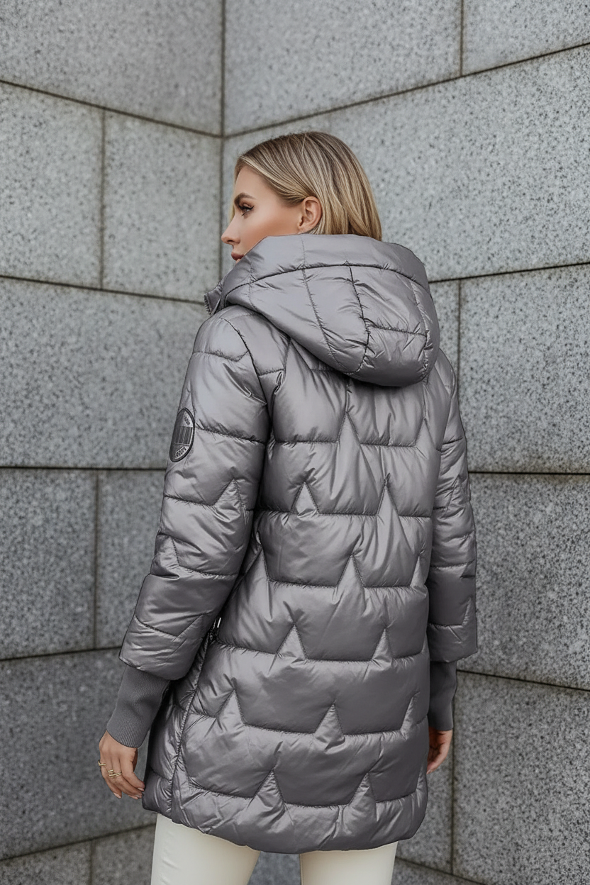Cristelle™ | Light, quilted coat with a hood