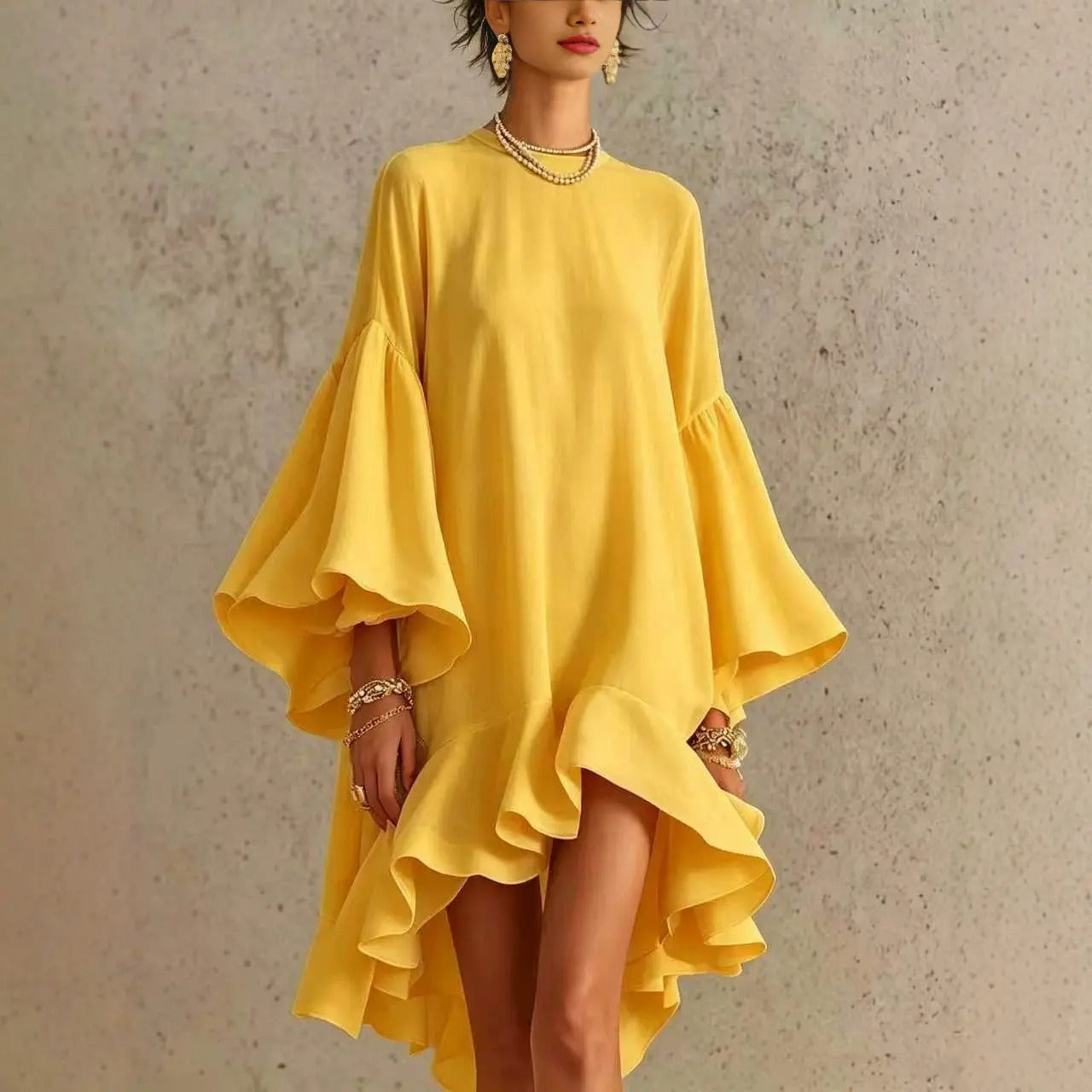 Harper | Asymmetrical Hem Dress