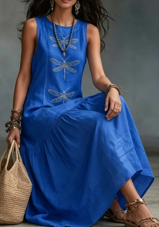 Maya | Bohemian Midi Dress