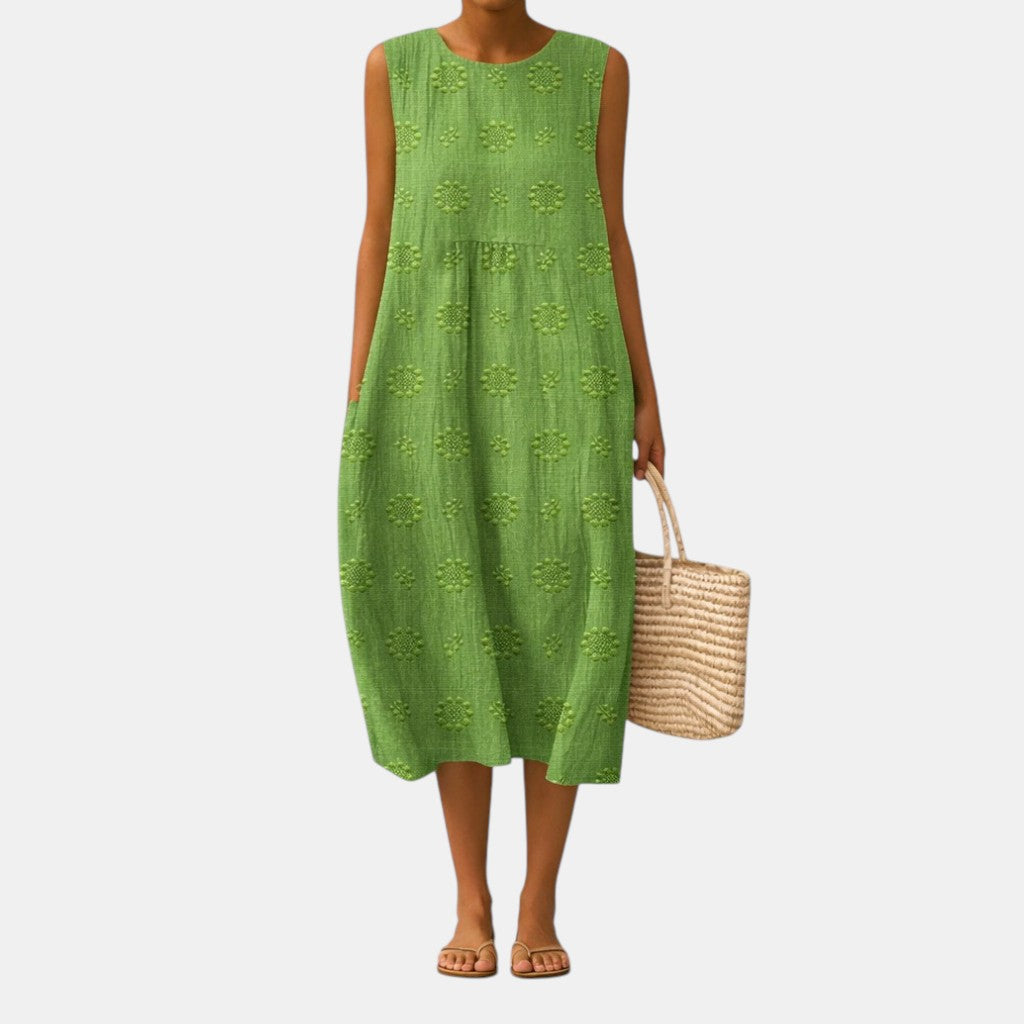 Oliviaâ„¢ | Airy Midi Dress for Everyday Wear