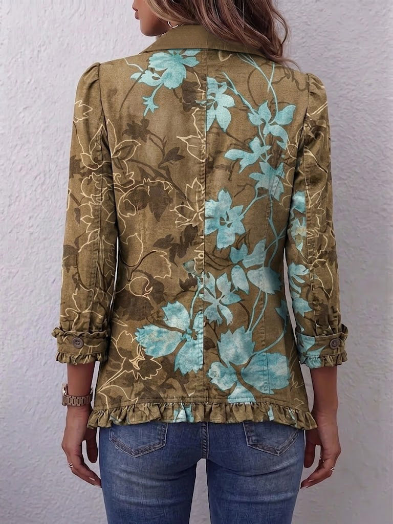 SUNDARA Gradient Floral Jacket β view 2