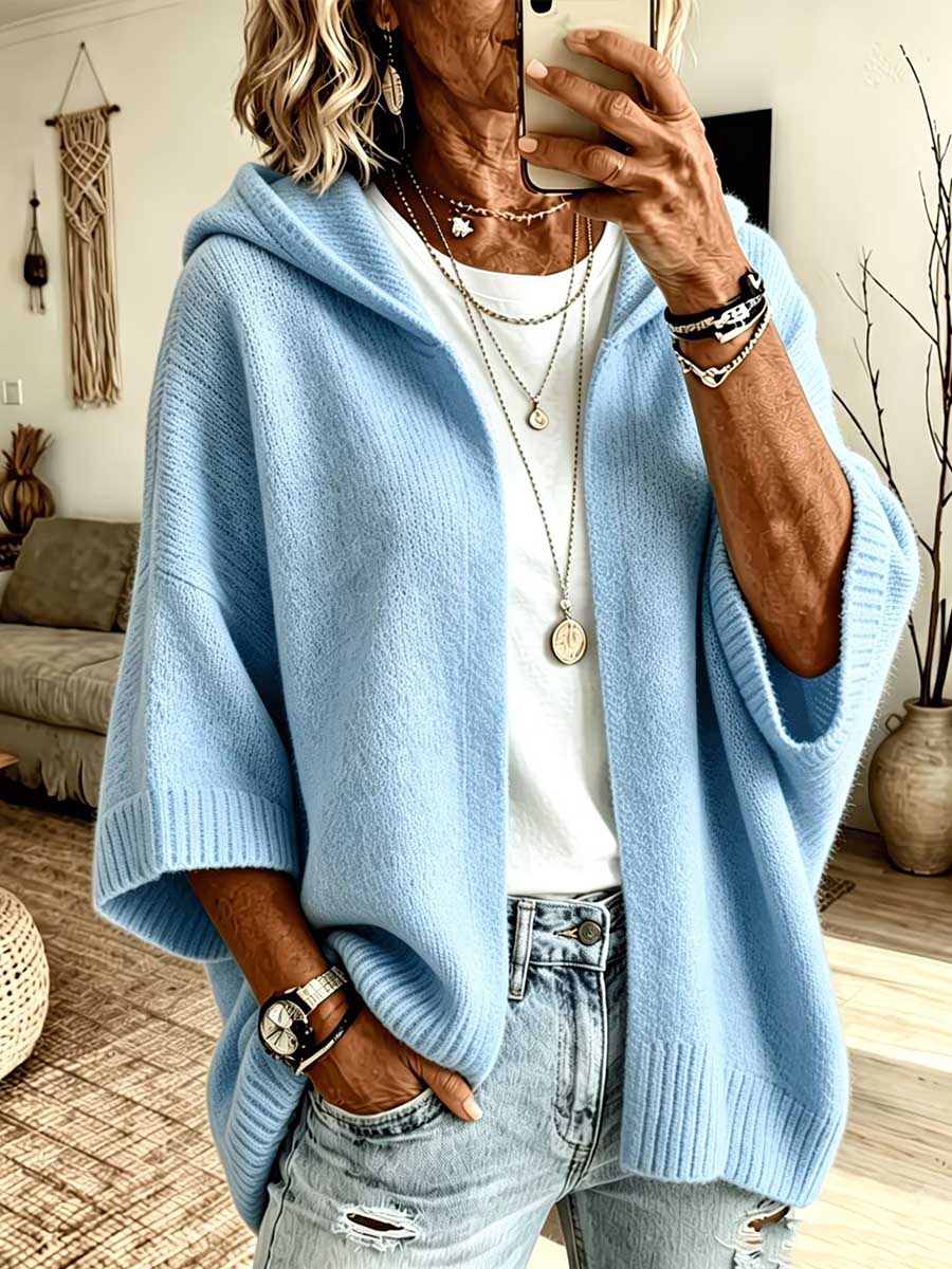 Taylorâ„¢ | Women's Hooded Knit Cardigan