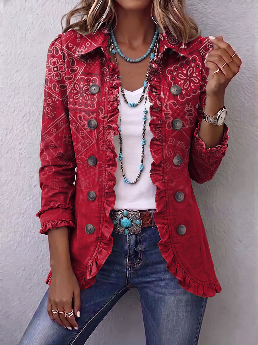 CRISELLE Ombré Paisley Jacket – Wells & Rose