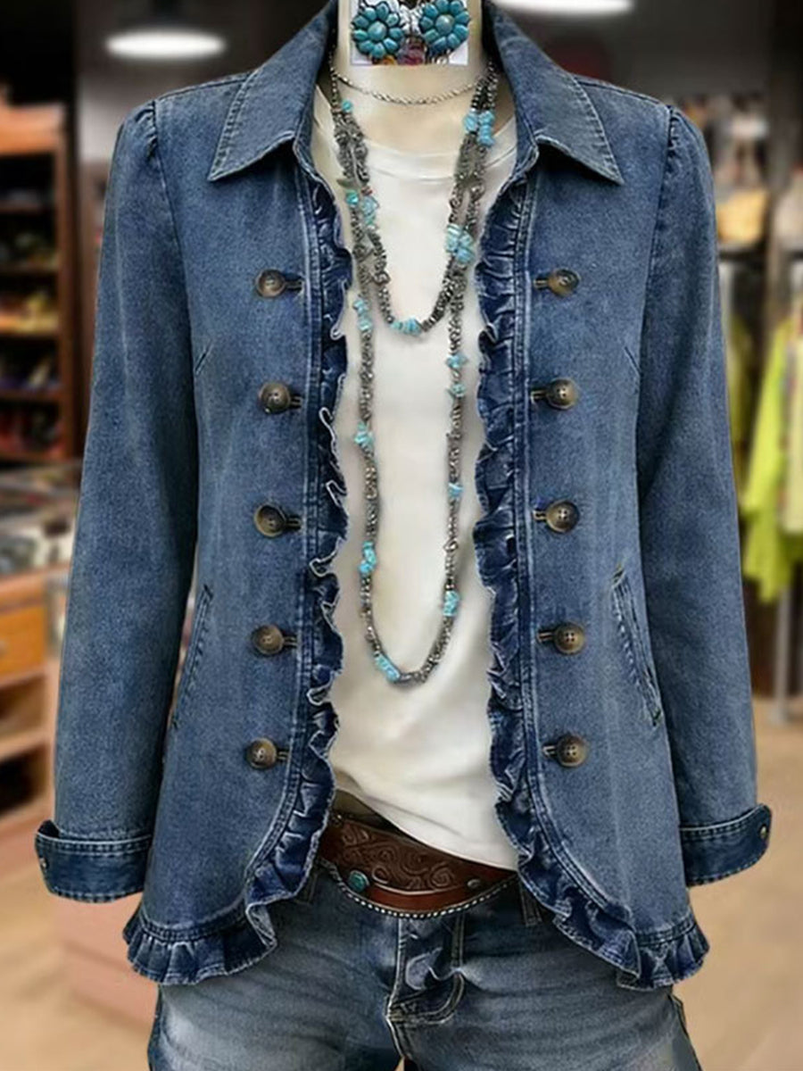 RUFFELLE Classic Ruffle Jacket β view 2