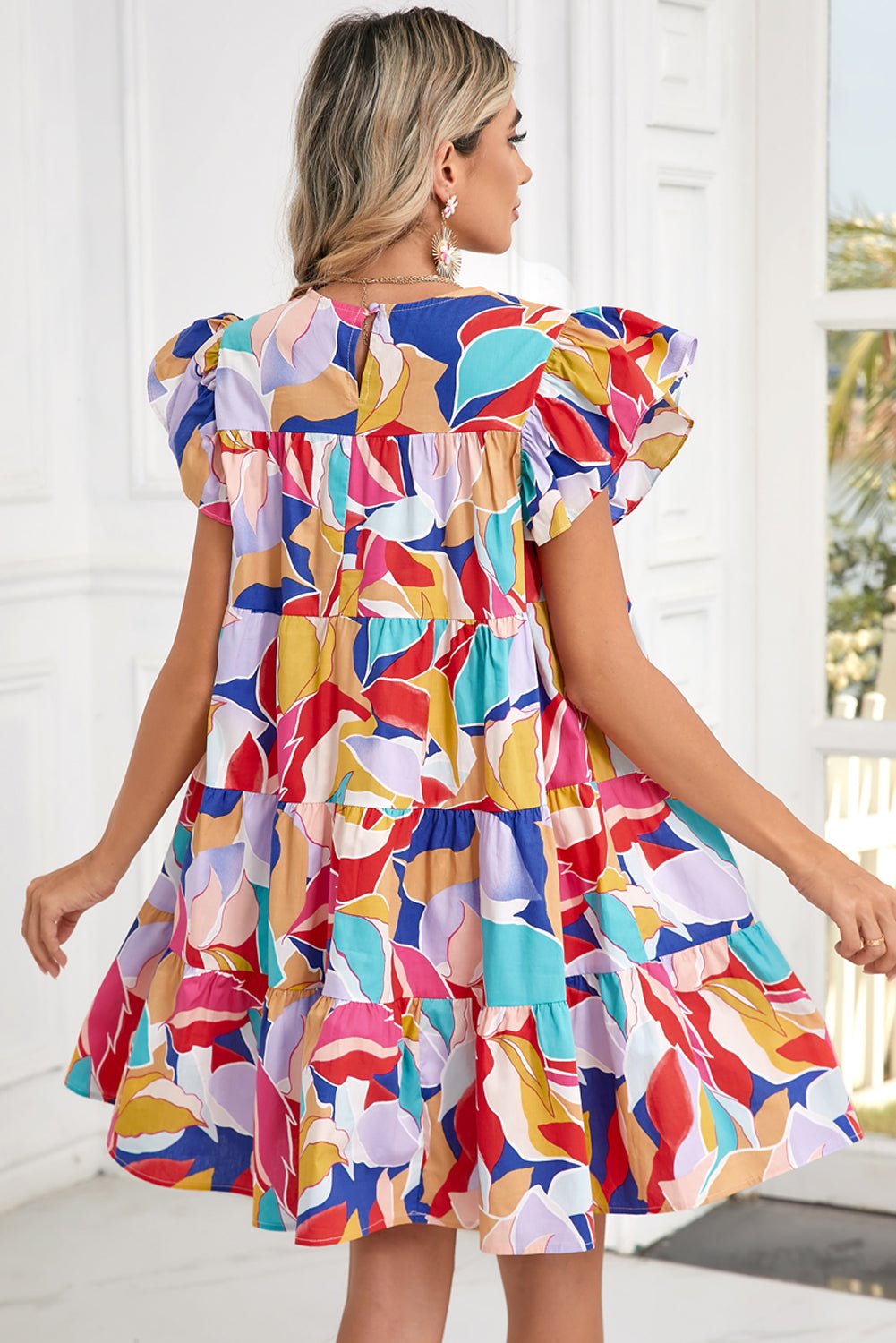 Romy | Boho Summer Dress with Flared Sleeves