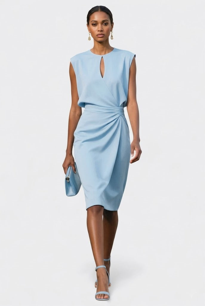 Elisa | Midi Dress with Corset and Lace