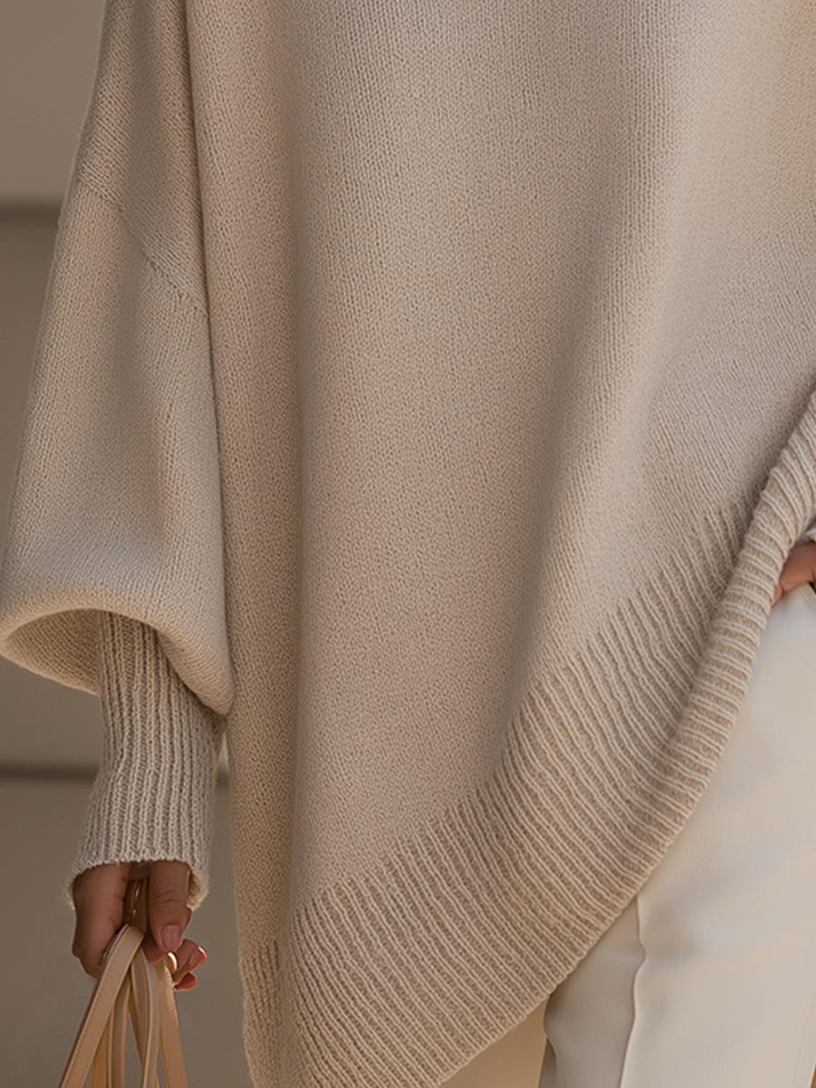 Jennifer | Oversized Wide-Neck Sweater – Wells & Rose