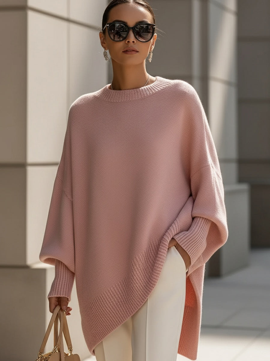 Jennifer | Oversized Wide-Neck Sweater – Wells & Rose