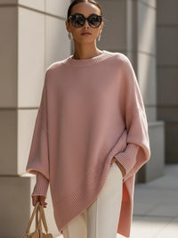 Ludovica | Oversized Sweater with Wide Neckline