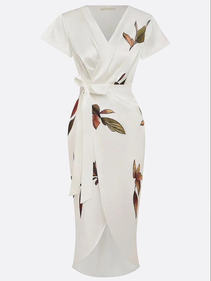Ellis & Johnson™  | Elegant Wrap Dress