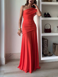 Elodie | Off-Shoulder Ruched Maxi