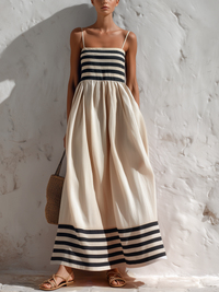 Camila | Trapeze Maxi Dress